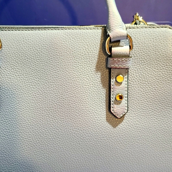 Kate Spade Mulberry Street Satchel, Dusty Blue - Picture 4 of 6